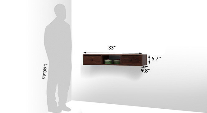 Mauld Wall or Console Shelve (Mahogany)
